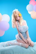 152cm (4.99ft) Closed-Eye Blonde Realistic Doll - Image 20