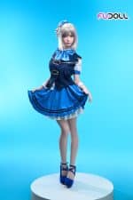 152cm (4.99ft) Silver Hair Soft Beauty Sex Doll, Real Skin Texture - Image 13