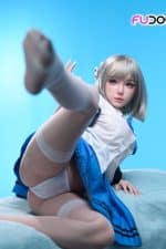 152cm (4.99ft) Silver Hair Soft Beauty Sex Doll, Real Skin Texture - Image 16