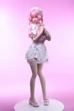 152cm (4.99ft) Sweety Beauty Asian Silicone Sex doll, Real Skin Texture - Image 19