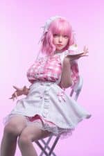 152cm (4.99ft) Sweety Beauty Asian Silicone Sex doll, Real Skin Texture - Image 15