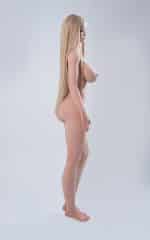 157cm (5.15ft) Curvy Sex Doll Blonde, Realistic Skin Texture Upgraded - Image 21