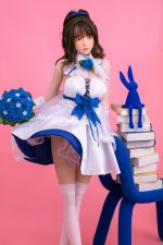 148cm (4.85ft) Korean Mini Sex Doll Silicone - Image 12