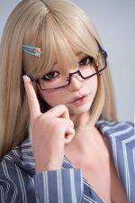 157cm (5.15ft) Curvy Sex Doll Blonde, Realistic Skin Texture Upgraded - Image 5