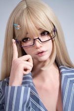 157cm (5.15ft) Curvy Sex Doll Blonde, Realistic Skin Texture Upgraded - Image 9