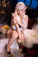 (US Stock)166cm (5.45ft) Fantasy Elf Sex Doll with Real Skin Texture - Image 13