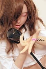 148cm (4.85ft) Full Size Tiny Sex Doll with Eyes Closed - Image 15