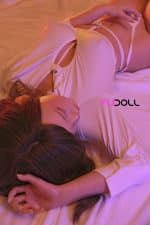 148cm (4.85ft) Full Size Tiny Sex Doll with Eyes Closed - Image 17