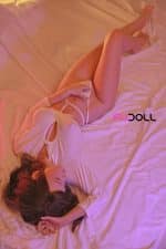 148cm (4.85ft) Full Size Tiny Sex Doll with Eyes Closed - Image 18