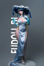 161cm (5.28ft)  Busty Silicone Asian Sex Doll with Gel Breasts , Real Skin Texture - Image 20