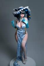 161cm (5.28ft)  Busty Silicone Asian Sex Doll with Gel Breasts , Real Skin Texture - Image 13