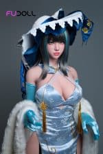 161cm (5.28ft)  Busty Silicone Asian Sex Doll with Gel Breasts , Real Skin Texture - Image 19